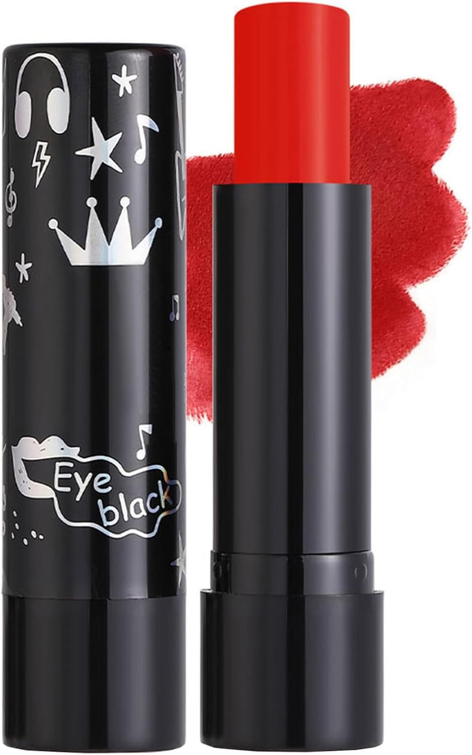 Yhong Matte Liquid Lipstick Waterproof Smudge Proof Long Wearing Lip Color Creamy Smooth Application Black One Size image number 4