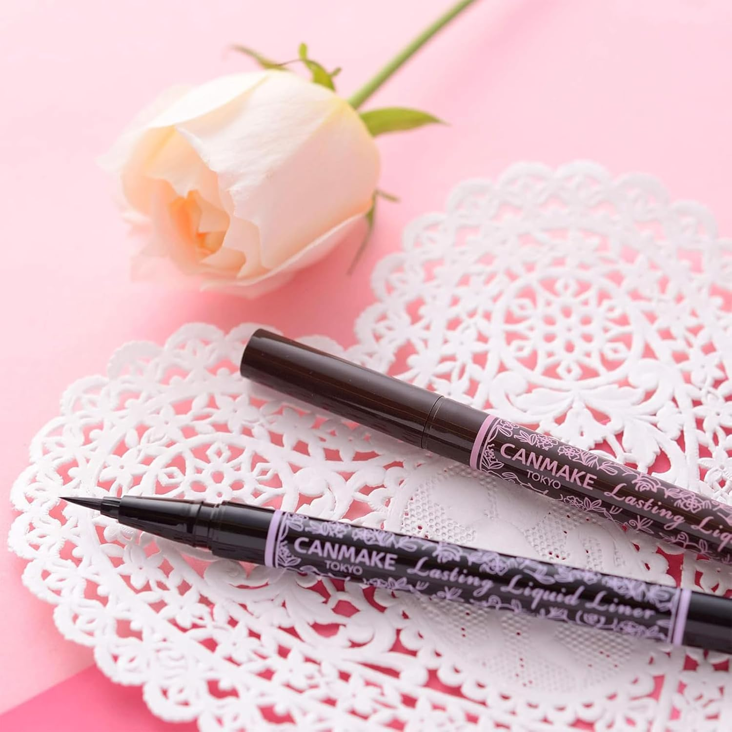 Canmake Lasting Liquid Liner, Cream, 05, Greige, 1 Piece (X1) - Bitter Chocolate Brown image number 4