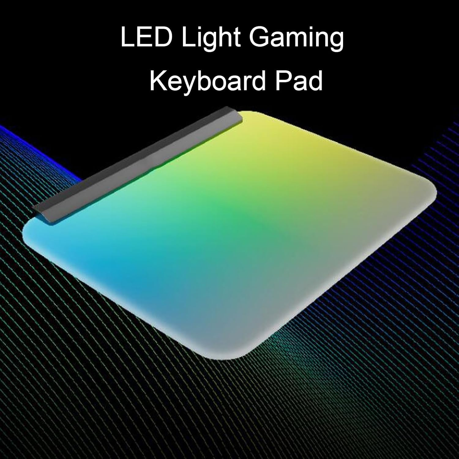 LED Gaming Keyboard Pad RGB Illuminated Mousepad with Multiple Lighting Modes for SKYDIMO System 360X308X4.8Mm image number 2