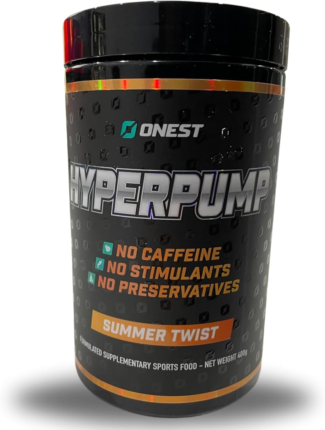 ONEST Hyperpump Stimulant Free Pre Workout Powder &ndash; 400G (25 Servings) Caffeine & Preservatives Free Sports Supplements for Boosted Strength, Speed, Stamina and Muscle Pumps image number 3