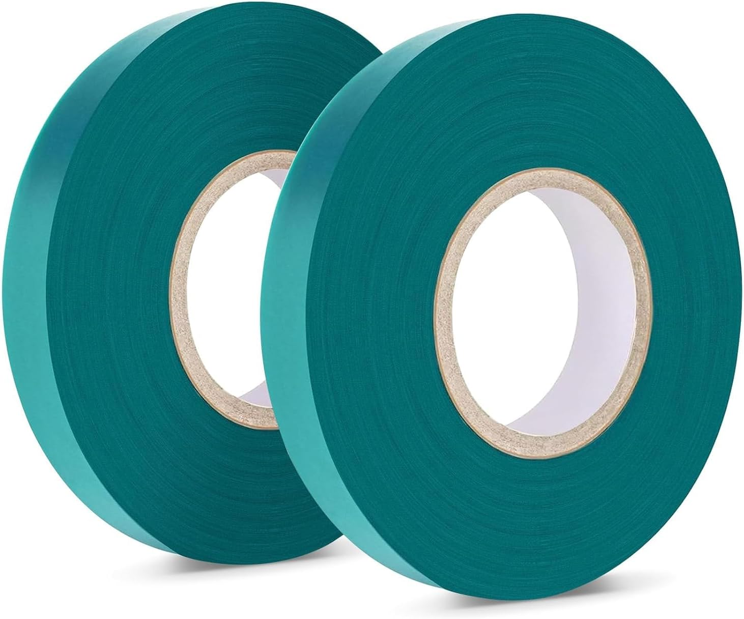 Stretch Tie Tape Roll, 1/2" 150Ft Garden Tie Tape, Thick Sturdy Plant Ribbon Garden Green Vinyl Stake Gardening Tools for Indoor Outdoor Patio Plant Use (2 Pack) image number 4