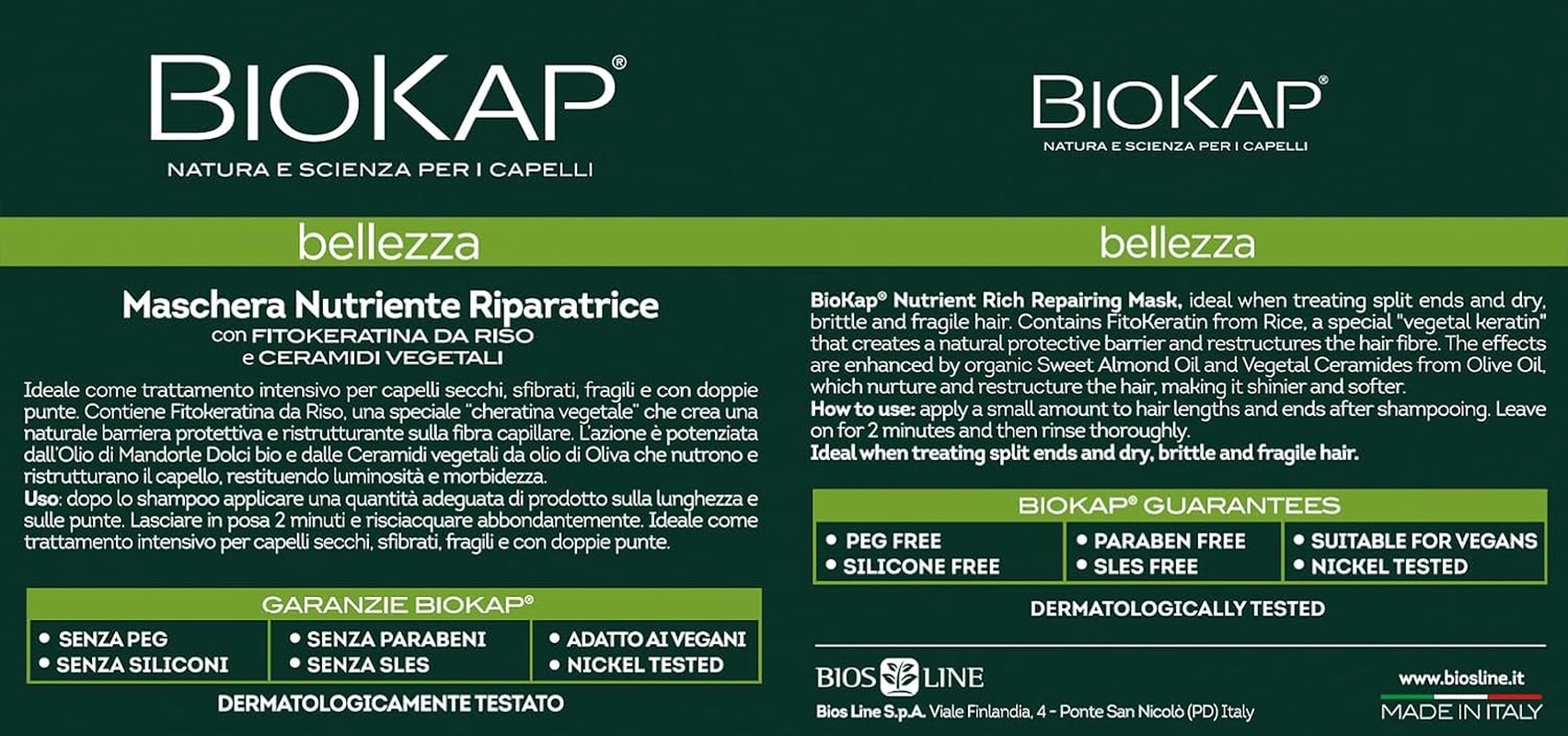 Biosline Hair Mask, 210 G image number 4