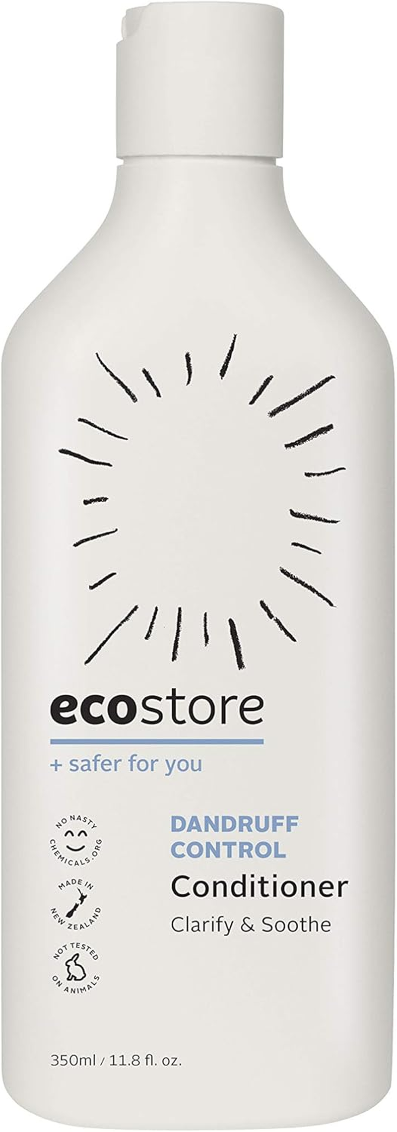 Ecostore Conditioner, Scalp Care, Orange & Patchouli Scent, 11.8 Fl Oz (350 Ml) Treatment, Non-Silicone, Non-Paraben, Scalp Care, Sarasara