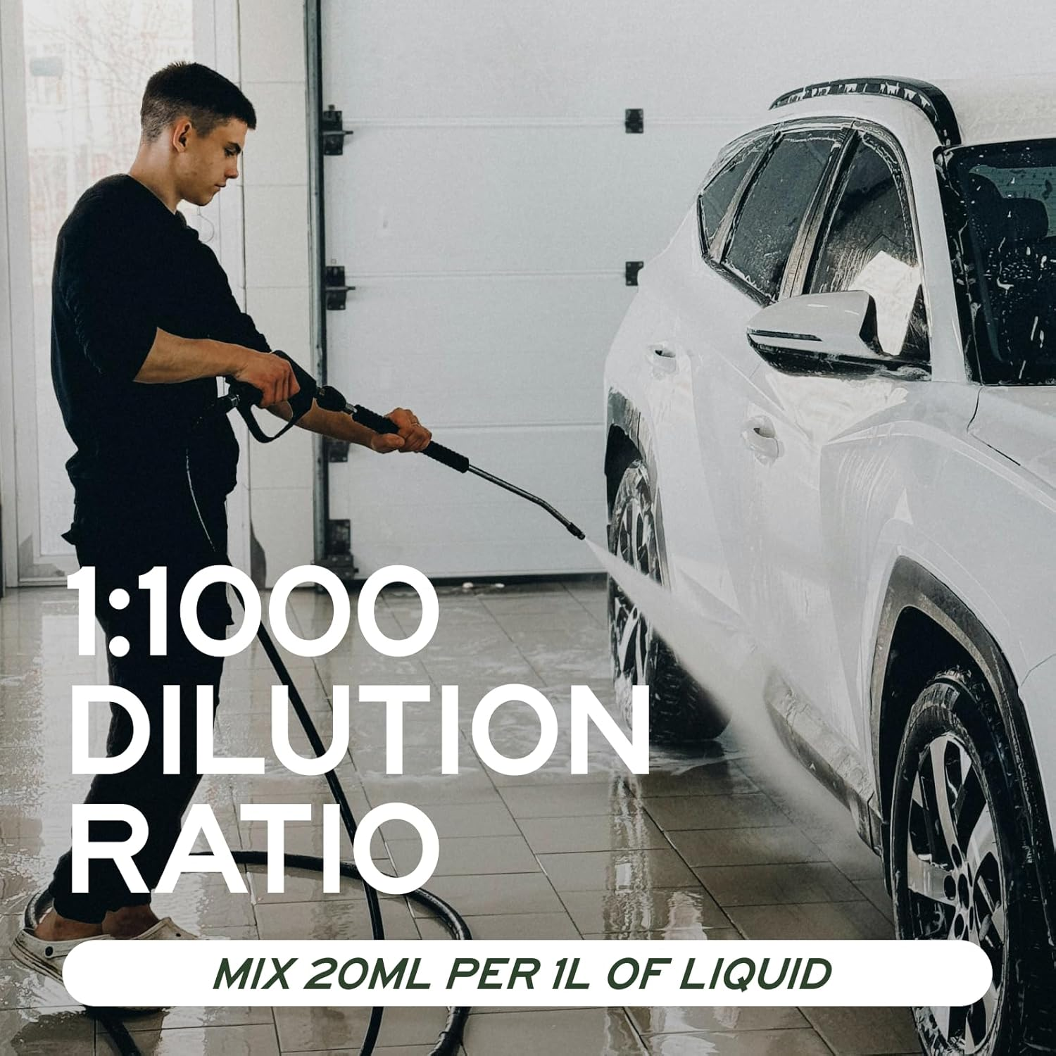 KLCB A1 Pro Car Wash Shampoo 600Ml &ndash; High-Concentrated, Ph Neutral, Foam Cannon Compatible &ndash; Safe for Ceramic Coating, Wax & All Paint &ndash; Streak-Free, High-Foaming Cleaner image number 3