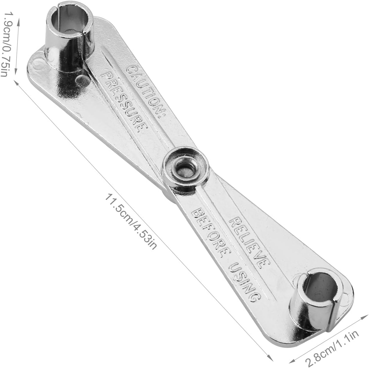 Fuel Line Transmission Line Disconnect Tool, Scissor Fuel Line Disconnect Tool 3/8 & 5/16 Inch Fuel Filter Tool 2-In-1 Transmission Line A/C Line Remover Tool for Mazda image number 2