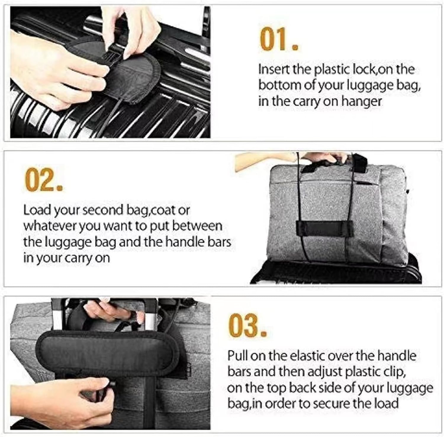 Cxiskyu Suitcase Luggage Strap, Elastic Adjustable Suitcase Fixed Band, Duffel Shoulder Bag for Cruise Seat Trolley Tote Case, Duffel Outdoor Gear Cart Tote Seat Cruise Case Trolley Shoulder Carry image number 2