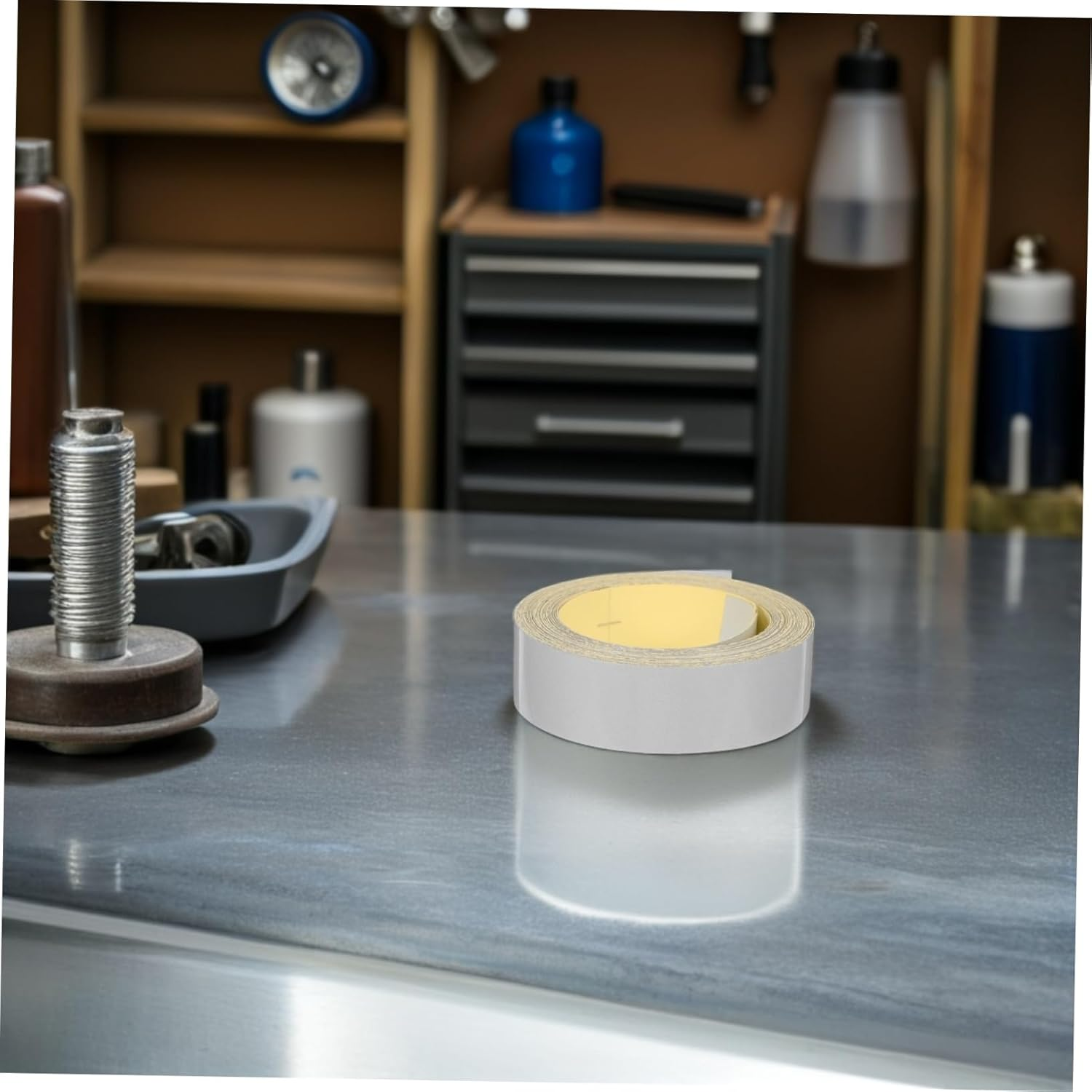 Self Adhesive Reflective Tachometer Tape Stripes for Digital Non Contact Optical Tachometers Strong Adhesion for Automotive and Industrial Speed Measurement image number 3