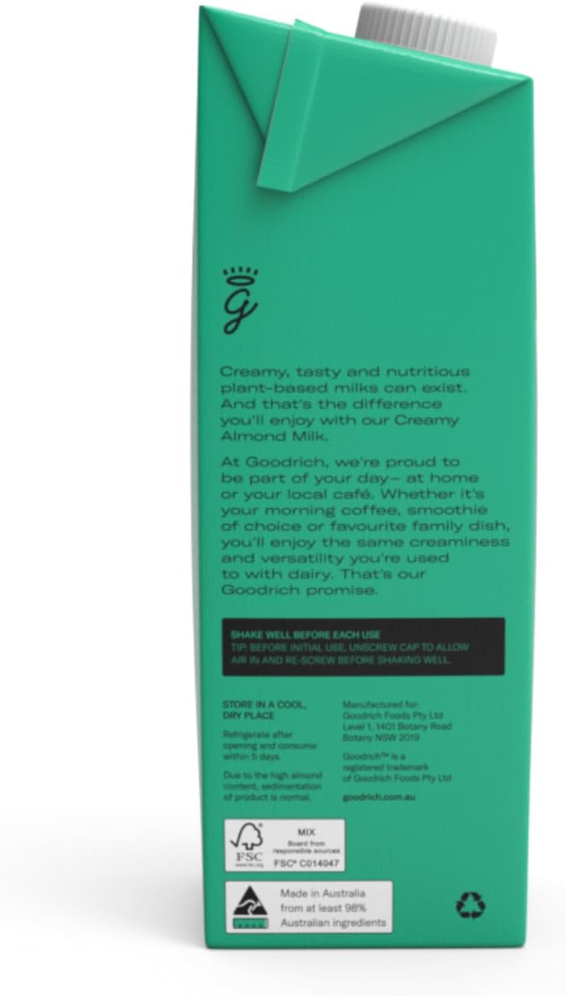 Creamy Barista Almond Milk 6X1Lt