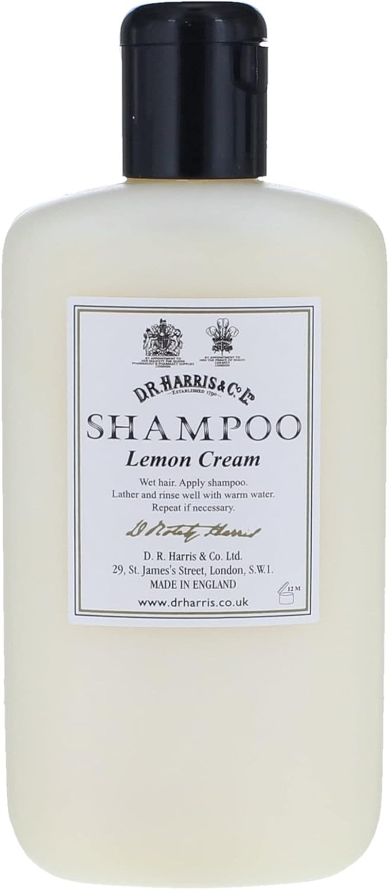 D R Harris Lemon Cream Shampoo 250Ml