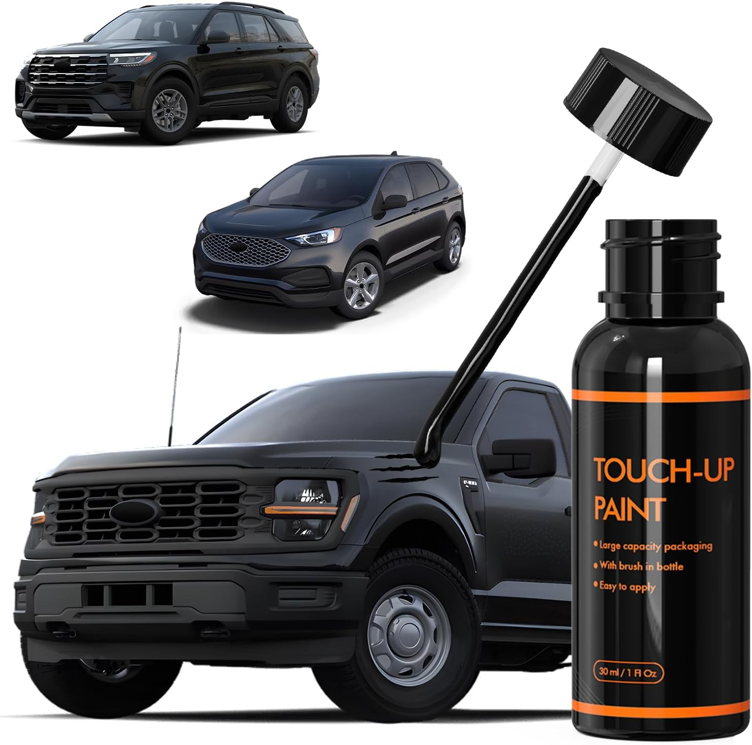 B3 Atlas Blue Touch up Paint for Ford, DIY Car Paint Scratch Repair Kit, Automotive Paints, Quick & Easy Fix Scratch Repair for F-150/Mustang/Escape/Bronco/Responder/Explorer/Edge/Maverick