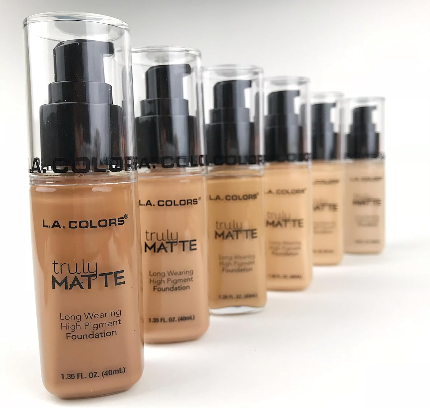 (30Ml, Cafe) - L.A. Colours Truly Matte Foundation, Cafe, 30Ml image number 4