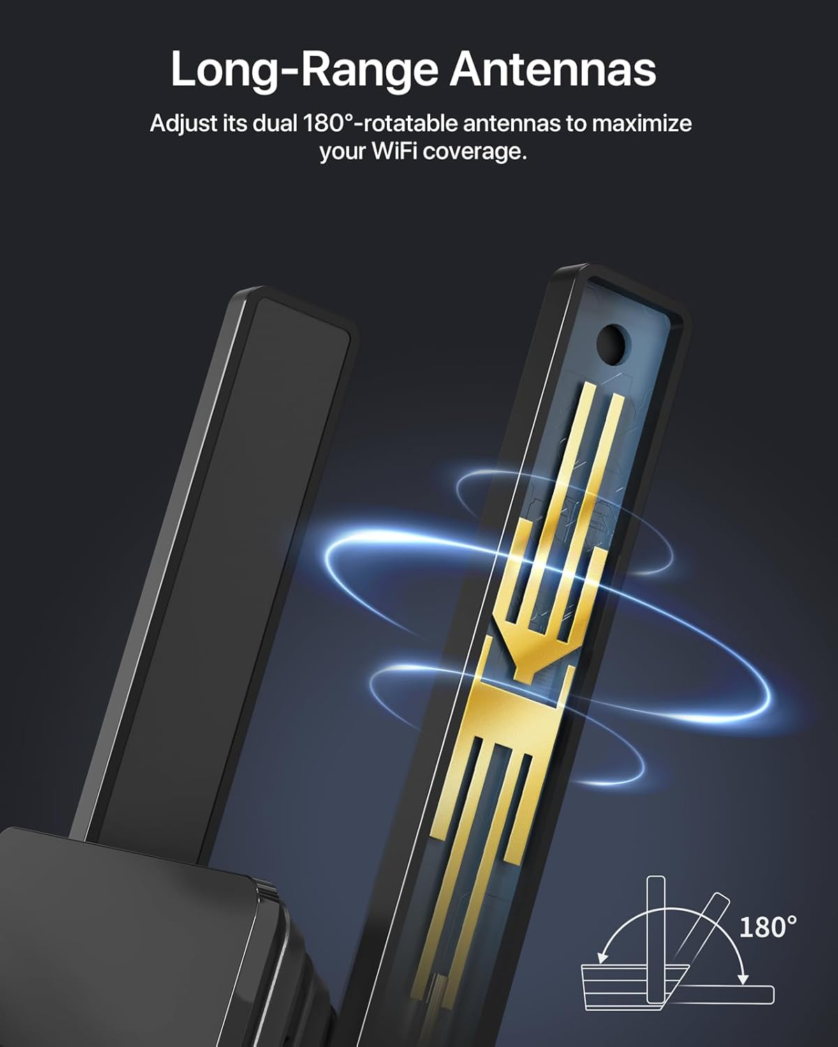 Brostrend AX3000 Wifi 6 Access Point, Wall Plug Wireless Access Point, Dual Band 5G 2402Mbps+ 2.4G 574Mbps Wifi AP for PC Smartphone Tablet Printer TV Gameconsole Etc. WAP up to 45 Devices, Easy Setup image number 4