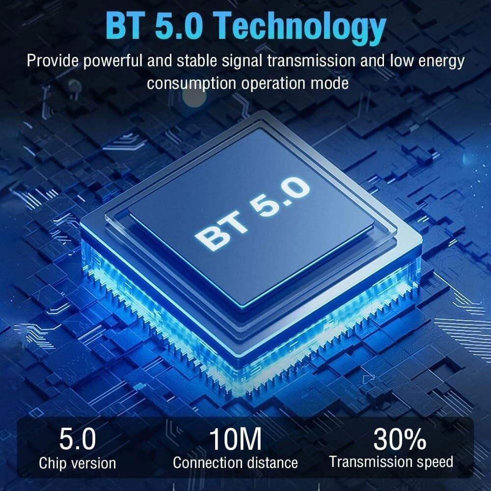 STEXX Wireless Carplay & Android Auto Adapter, Converts Wired to Wireless Carplay Adapter Plug & Play Dongle Compatible with Cars from 2016 & Iphone Ios/Android, with USB-C