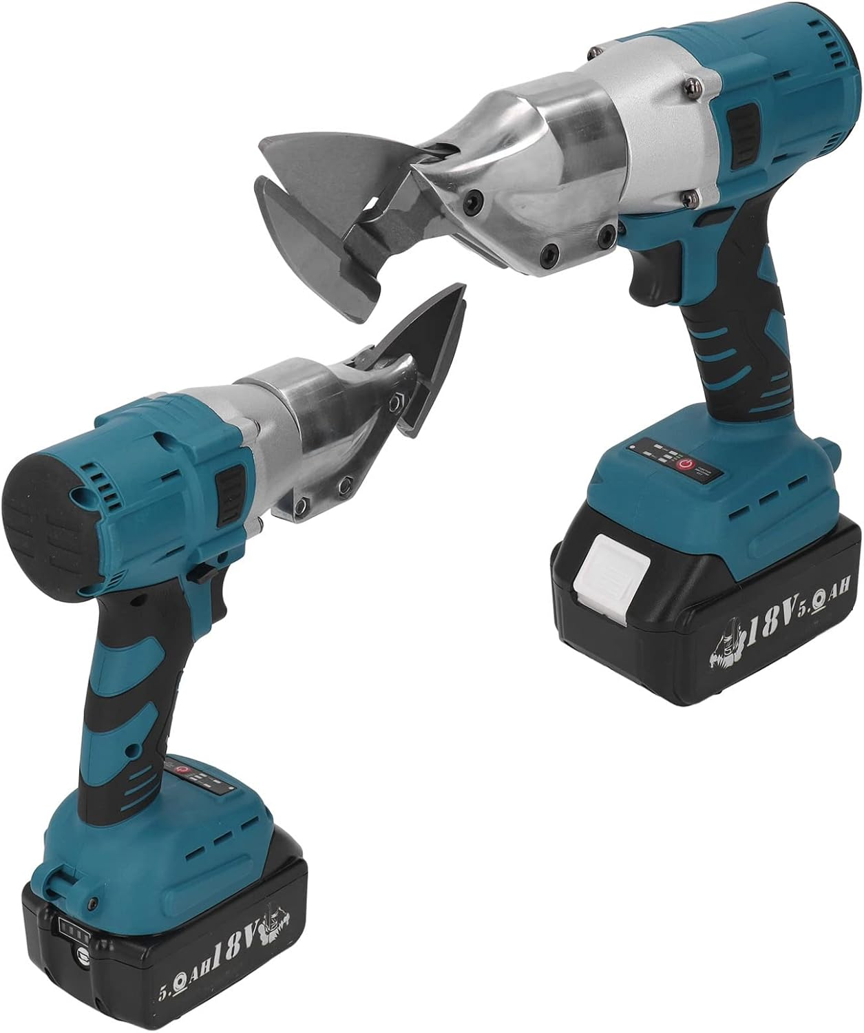 Electric Metal Shear, Cordless Electric Scissors Multifunctional 360&deg; Rotating Head Safe for Construction Site image number 6