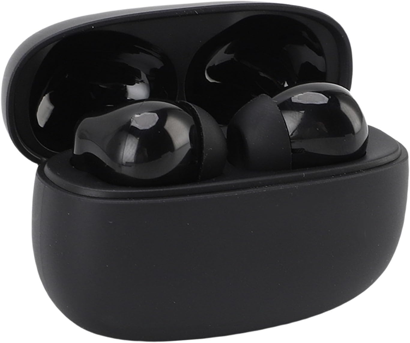 POENVFPO AI Smart Wireless Language Translator Earbuds 140 Languages Real-Time Text Translation Wearable Hands- for Business Meetings with Noise Reduction Long Battery Life image number 3