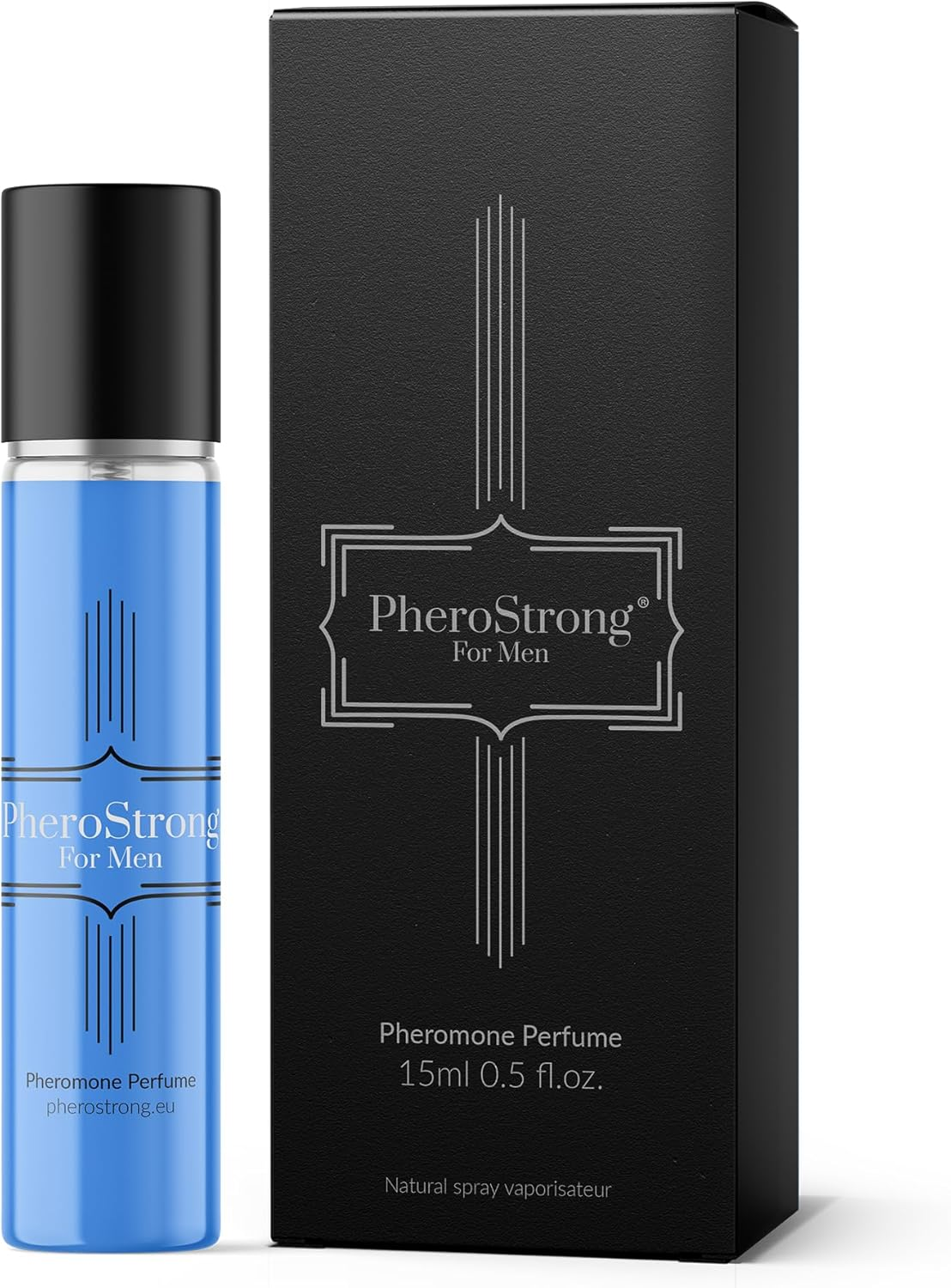 Pherostrong Pheromone for Men &ndash; Eau De Toilette with Citrus, Jasmine, and Ambergris, Long-Lasting Freshness, Masculine and Invigorating Scent for Active Men 15 Ml image number 4