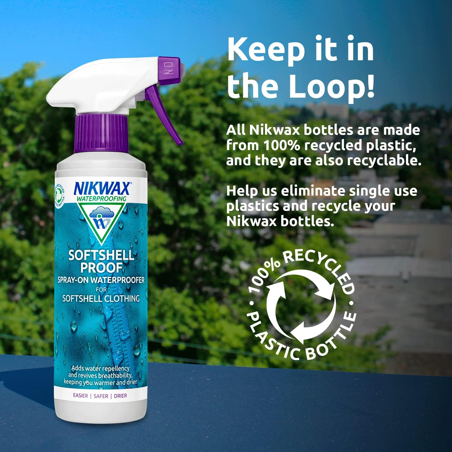 Nikwax Softshell Proof Spray-On 300Ml