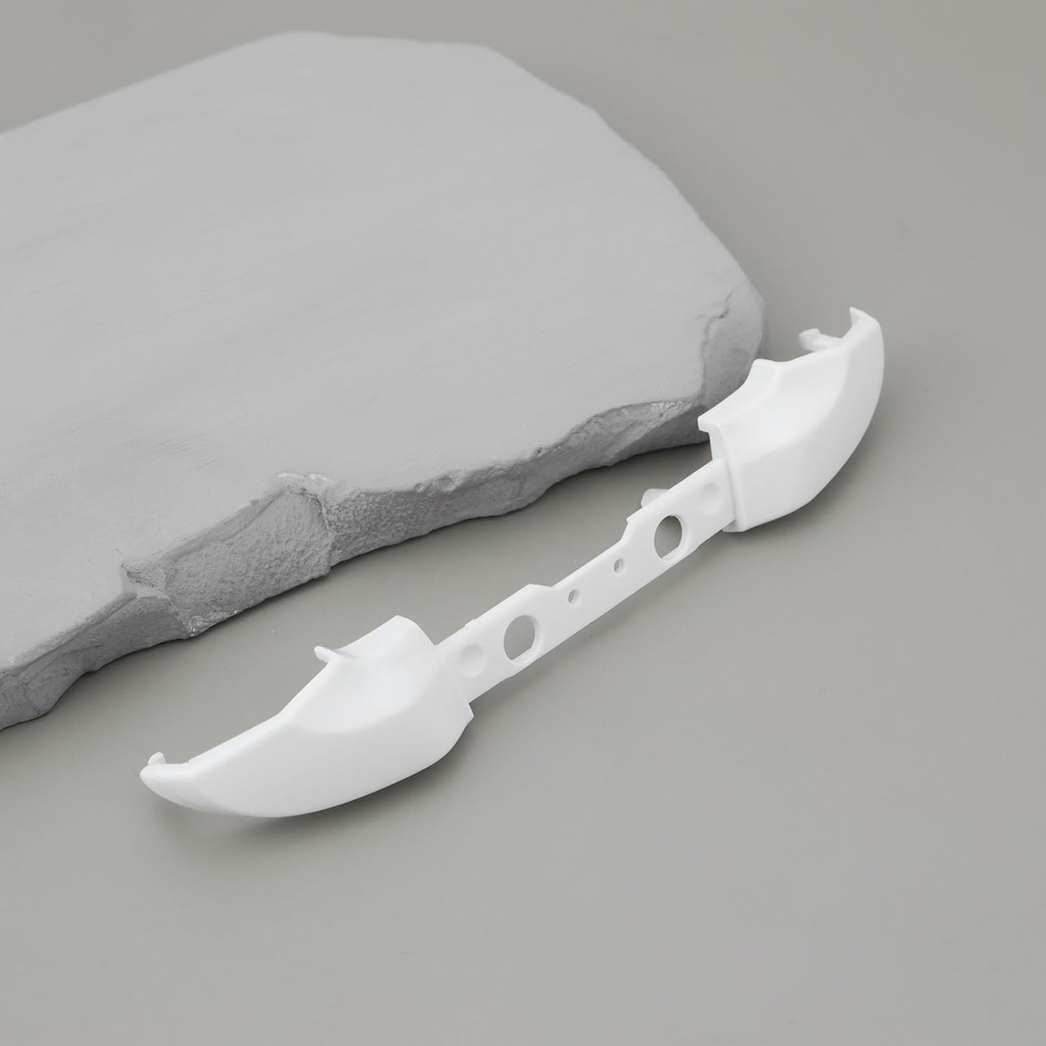 Emsea 6Pcs Trigger Bumper Button Game Console Controller Buttons Compatible with Xbox ONE Slim RB LB White