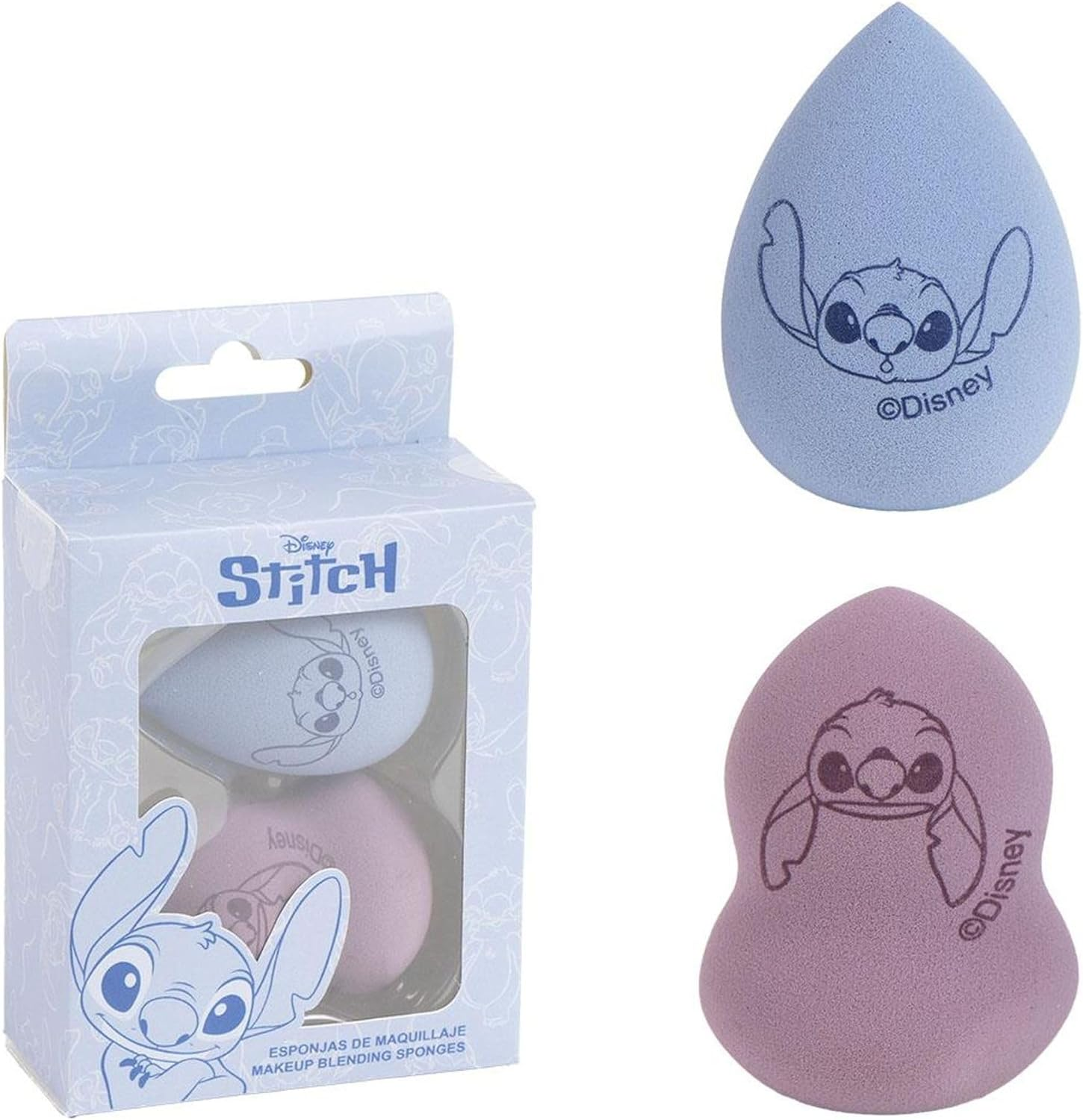 CERD&Aacute; LIFE'S LITTLE MOMENTS Makeup Sponge Stitch Applique Makeup Sponge Cute Design for Stitch Lovers image number 5