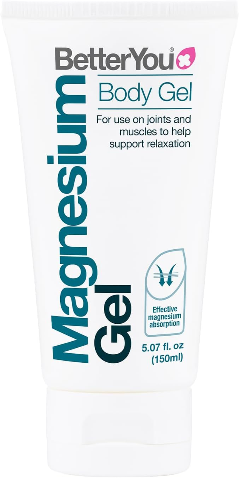 Betteryou Magnesium Gel - Relaxing Muscle Rub - Topical Magnesium for Effective Absorption - Tense Joint Support and Sore Muscle Relief - 5.07 Oz image number 4