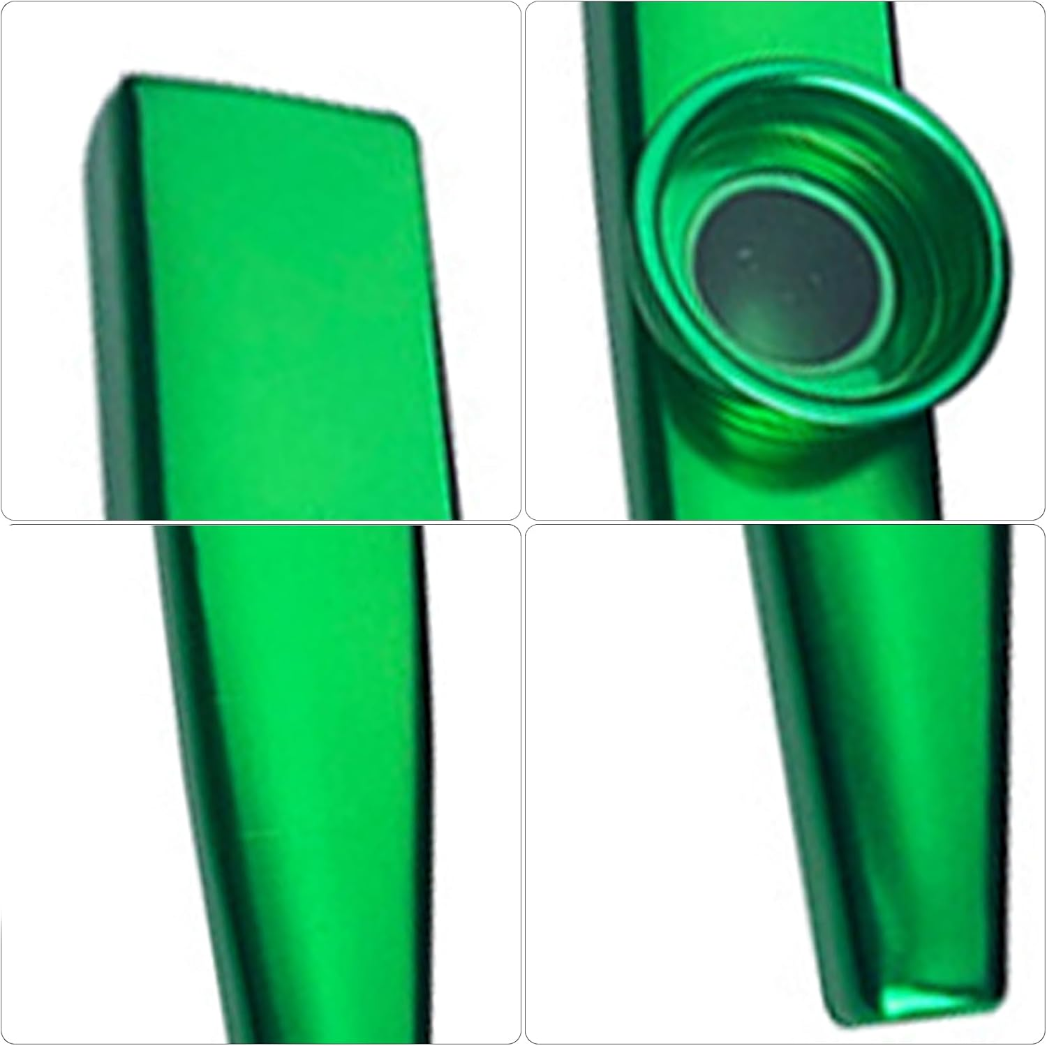 Pack of 6 Kazoo Instruments, Kazoos, Metal Kazoos, Suitable for Children, Adults and Music Beginners, Children'S Party Favours Gifts image number 1