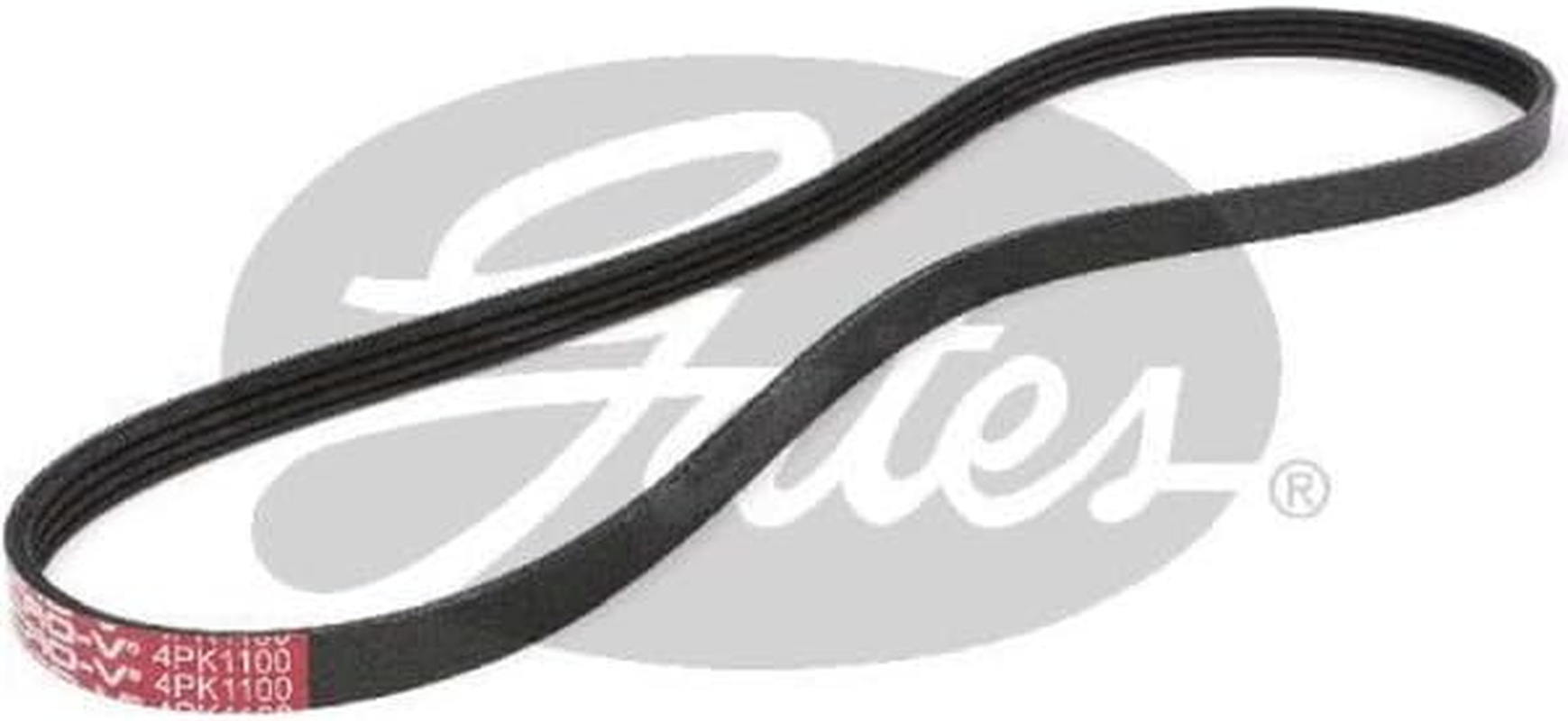 Gates 4PK1100 Micro-V Ribbed Drive Belt, 1100 Mm Length