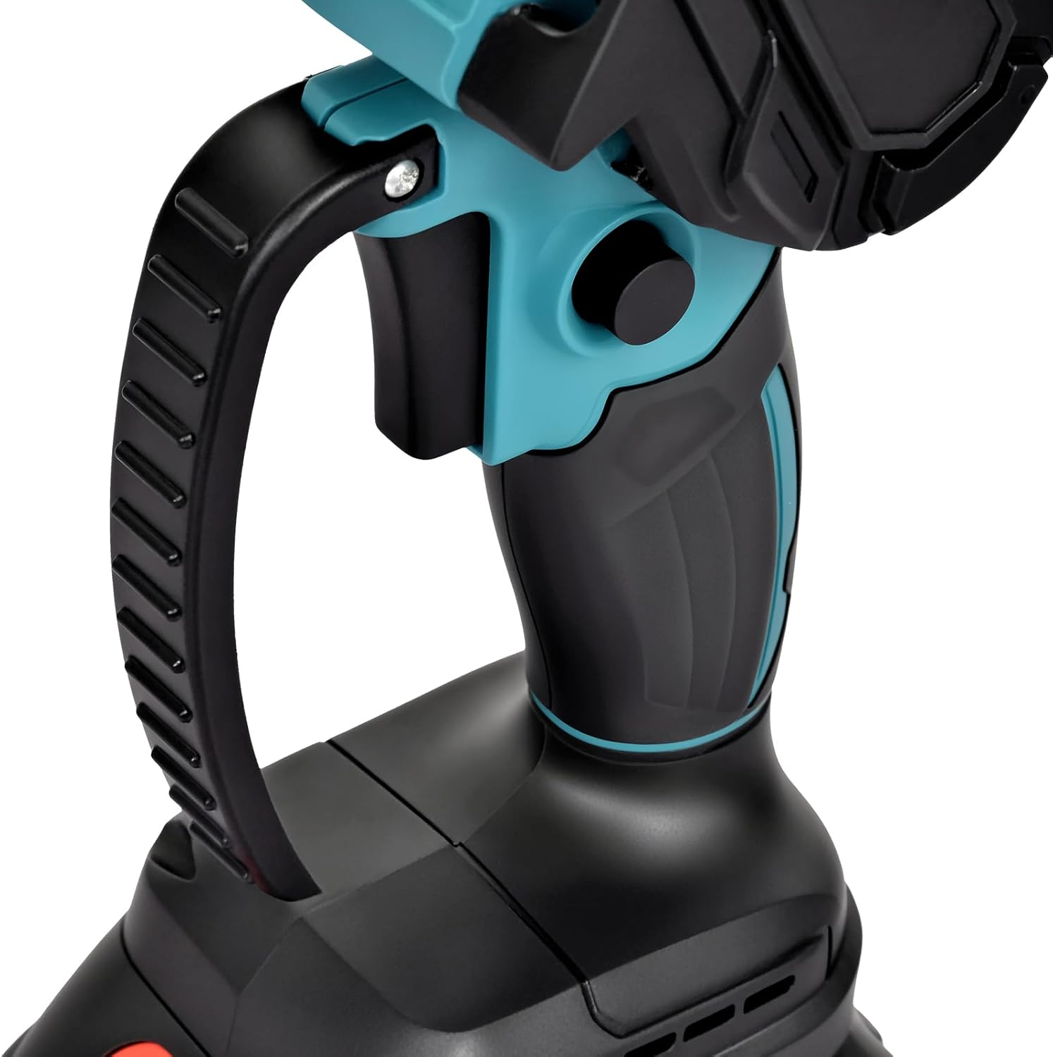 Oppsbuy 6/4 Inch Mini Chainsaw, 21V Portable Cordless Chainsaw with Safety Lock, 5000R/Min Brushless Motor for Tree Branch Cutting, Pruning, Gardening (2 Chains + Tool Kit Included) image number 2