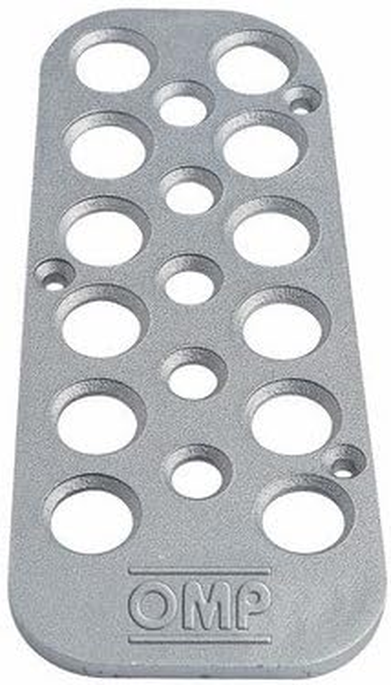 OMP Ompoa/1867 Footrest Pilot 'S of Aluminium image number 1