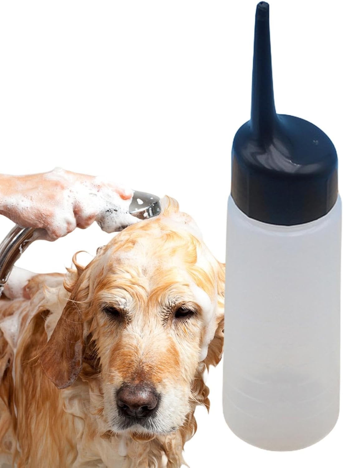 Shampoo Dilution Bottle | 150Ml Dispensing Pet Wash Bottle - Refillable Pet Shampoo Mixer, Squeeze Bottle, Multifunctional Pet Supplies for Cats, Children, Dogs, Adults