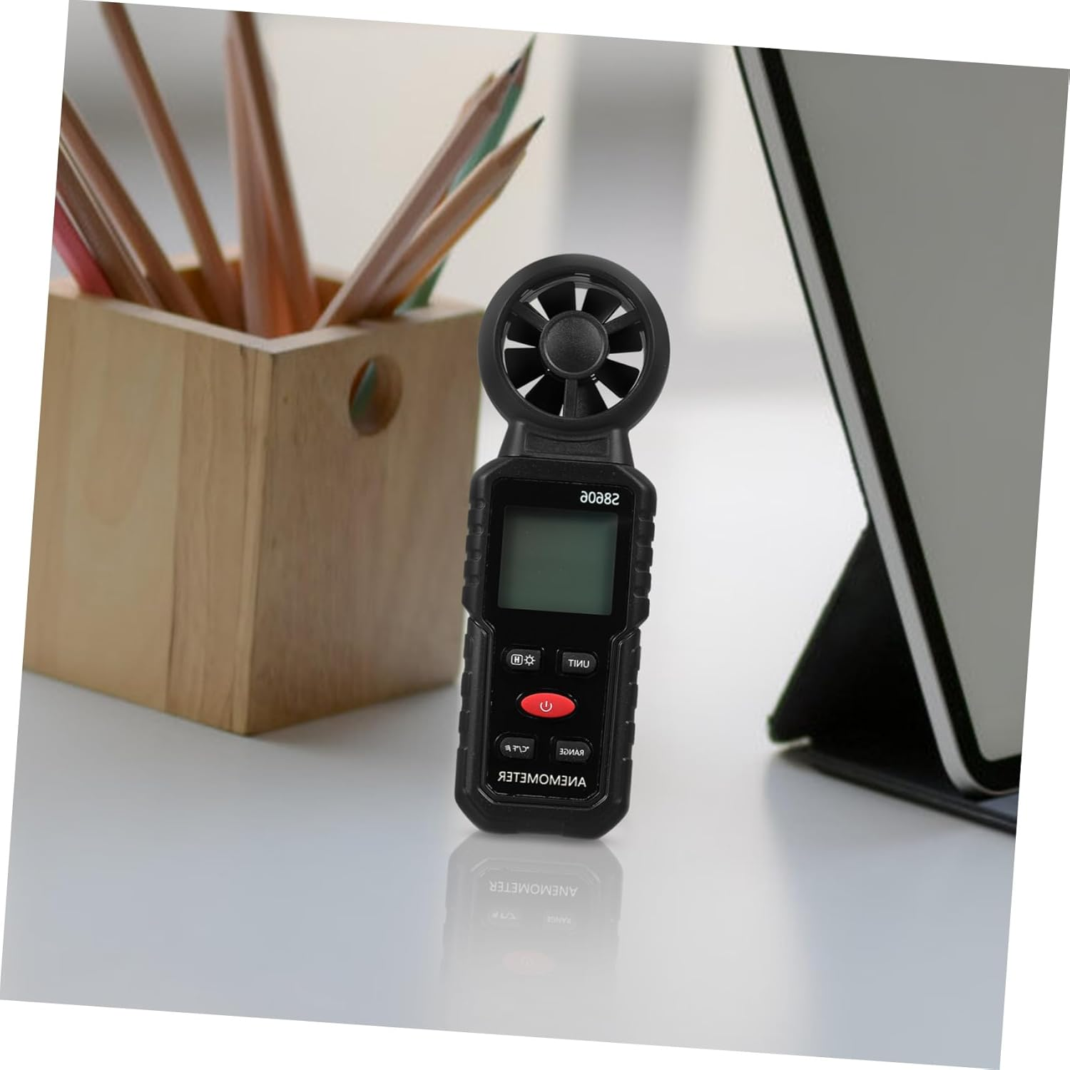 UPKOCH High Precision Digital Handheld Anemometer Wind Gauge with Screen Display for Accurate Air Velocity and Wind Speed Measurement Outdoor Weather Monitoring Tool image number 6