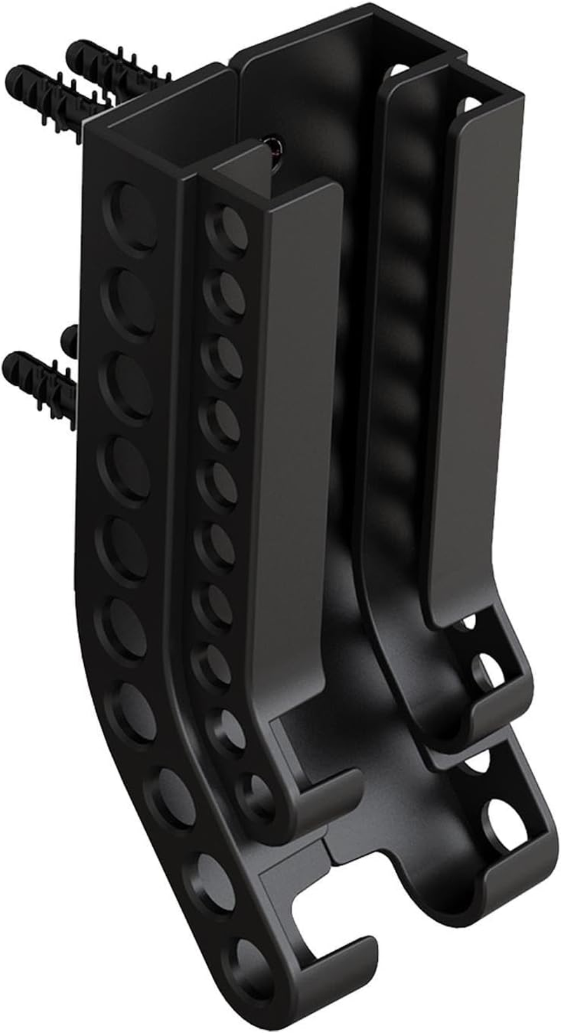 Battery Storage Organizer - Battery Dispenser Organizer, Battery Holder Storage | Wall Mount Battery Holder, Battery Organizer Storage Holder, Wall Mount Holds 10 AA and 10 AAA Batteries