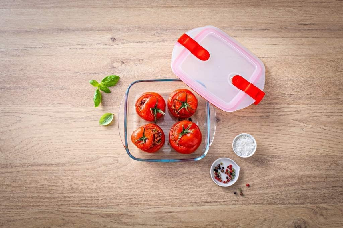 Pyrex 211PH00 Microwavable Glass Storage Container, Clear image number 3