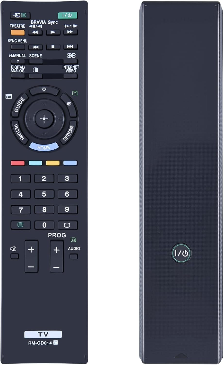 PZL RM-GD014 Replacement Remote Control for Sony Bravia LCD TV RM-GD005 RM-GD009 RM-GD015 KDL-32EX700 KDL-40EX710 KDL-55HX700 KDL-40EX700 KDL-40HX700 KDL-32EX710 KDL-32EX600 KDL-40EX600 KDL-46HX700