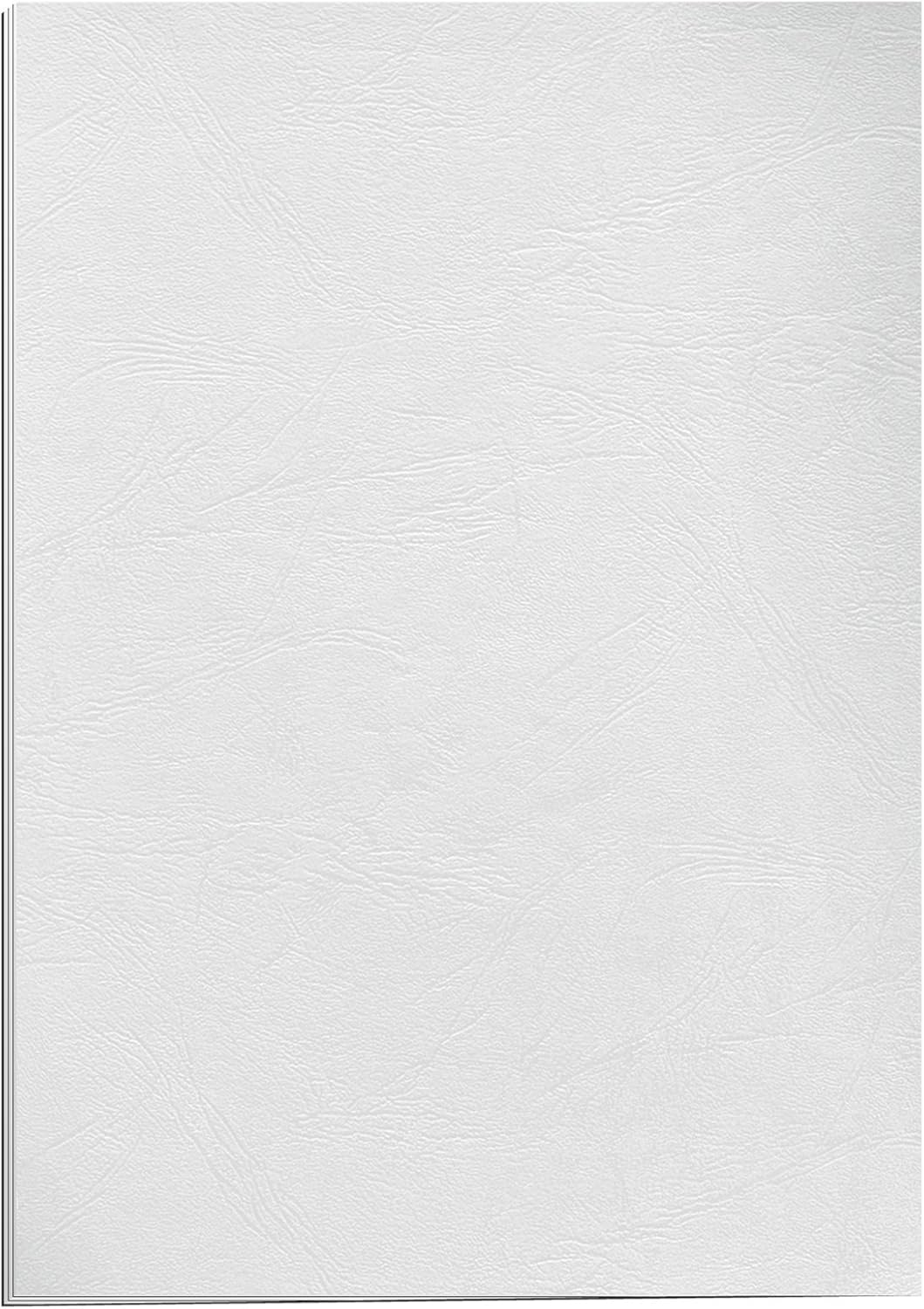 Fellowes A3 100 Percent Recyclable Leatherboard Binding Covers, Heavyweight, 250 GSM Presentation Covers, FSC, Black, Pack of 100