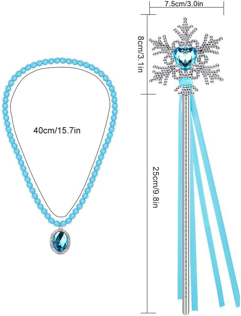 LEO01 Girls Princess Wig Braid Halloween Party Dress up Wig Cosplay Accessories for Kids image number 1