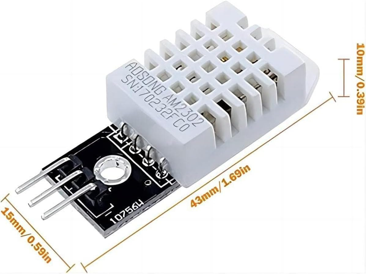 2PCS DHT22 Single Bus Digital Temperature and Humidity Sensor AM2302 Module Electronic Building Block Compatible with Arduno image number 6