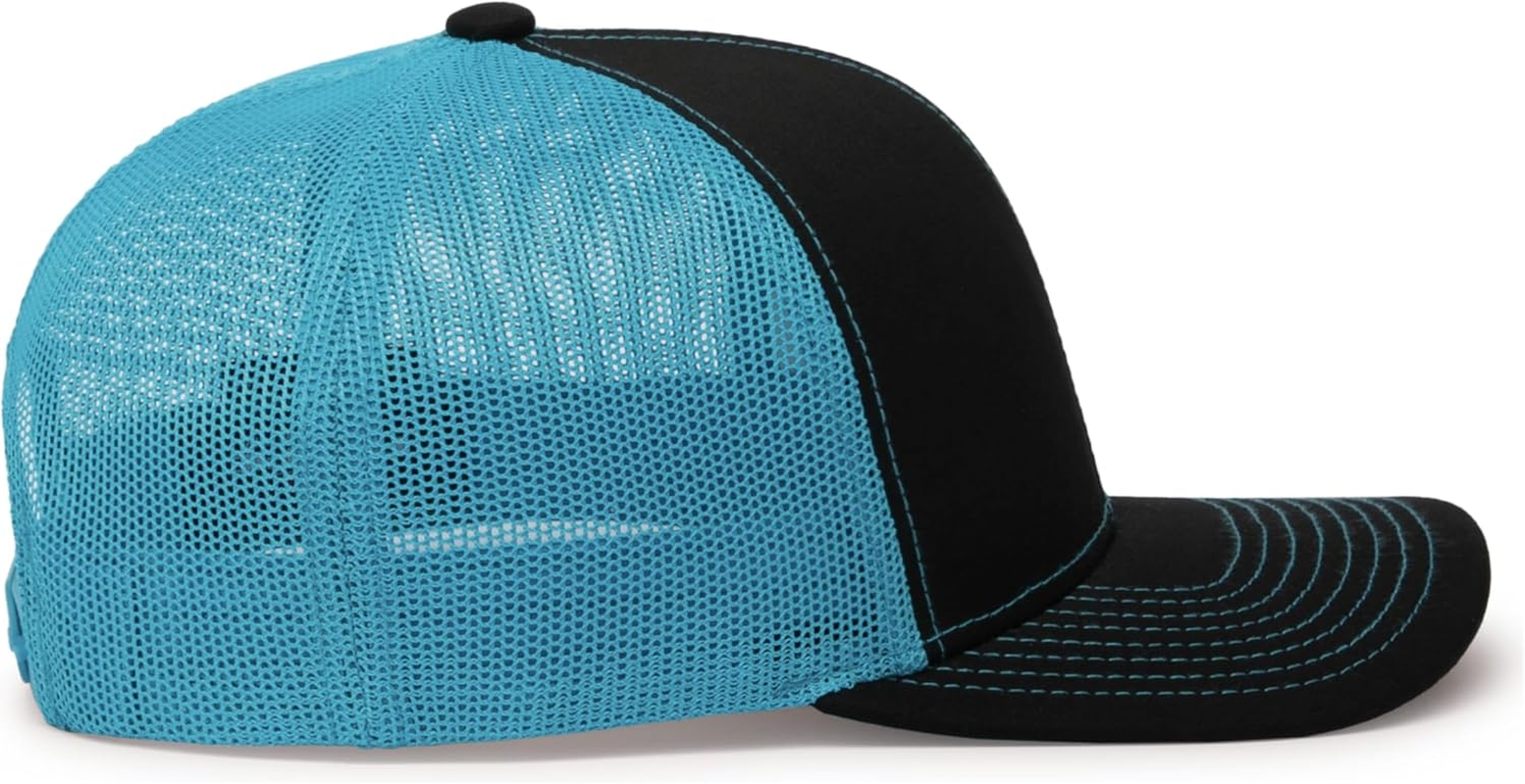Pacific Headwear Trucker Snapback Cap image number 3
