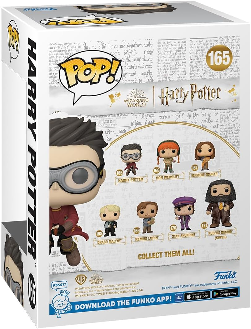 Funko POP! Movies: Harry Potter and the Prisoner of Azkaban - Harry with Broom, Quidditch image number 6