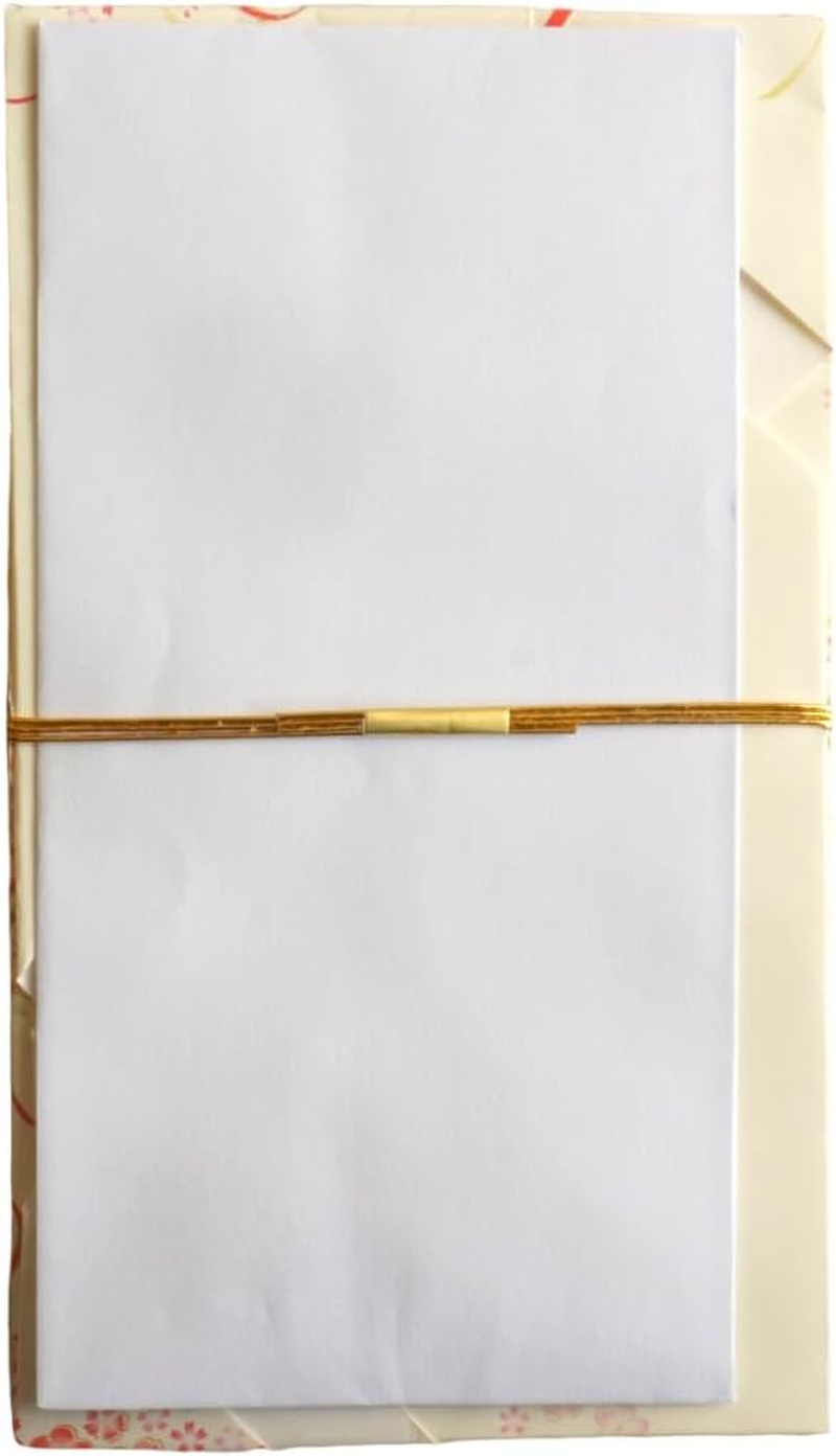 Japanese Ceremonial Gift Envelopes Sakura with English Instructions