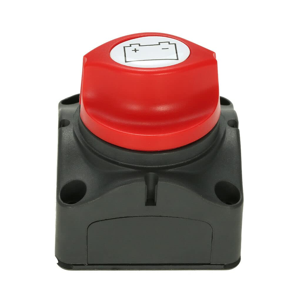 Compatible 12V/24V/48V Battery Master Disconnect Switch Boat Marine Caravan Isolator Switch Battery Disconnect Switch Master Power Cut off Switch image number 2