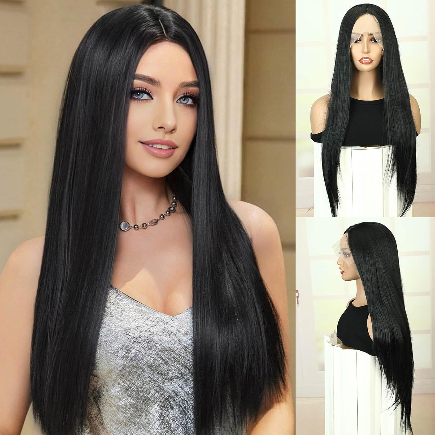 BECUS Pink Lace Front Wig Pre Plucked 13X3 Body Wave Wigs for Women Loose Curly Synthetic Lace Front Wig Wave Natural Hairline