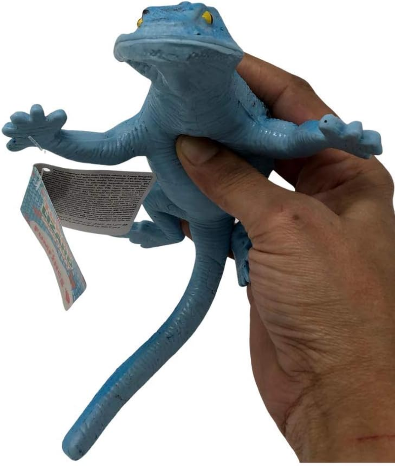 Keycraft Tokay Lizard 25Cm Stretchy Beanie Toy Soft and Flexible Fidget Toy for Sensory Play and Stress Relief Random Design Sent image number 3