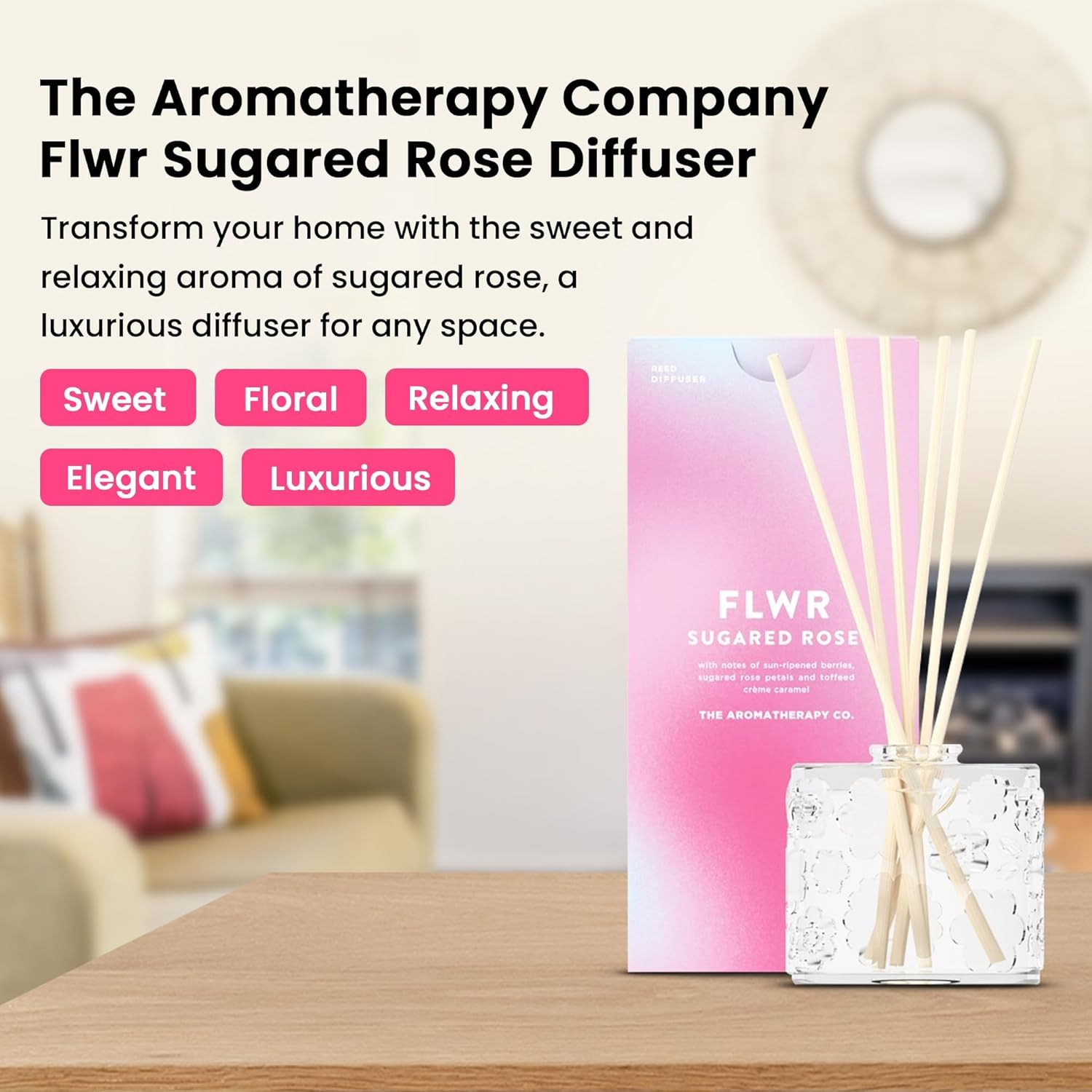 Deluxe Wine & Pamper Gift Hamper, Quality Shiraz, Aromatherapy Candle & Diffuser, Luxurious Body Wash & Lotion, Perfect Birthday or Thank You Gift image number 6