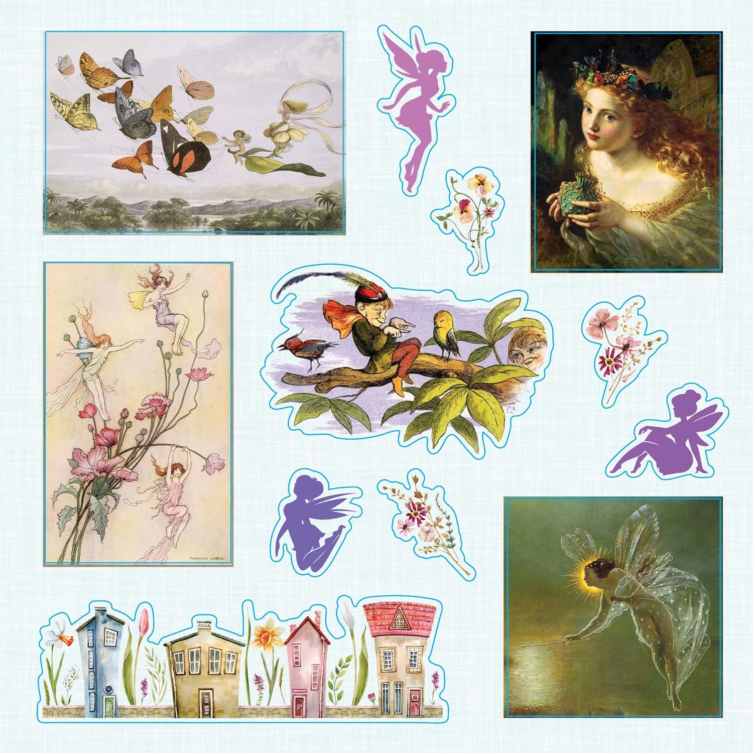 Faerie Kingdom Sticker Book (Over 750 Stickers) image number 5