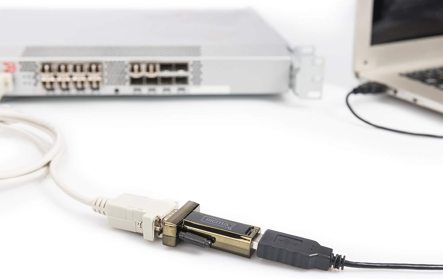 DIGITUS USB to Serial Adapter - RS232 Converter - USB 2.0 Type a to DSUB 9M - PL2303GT Chipset - Includes 80 Cm Cable image number 1