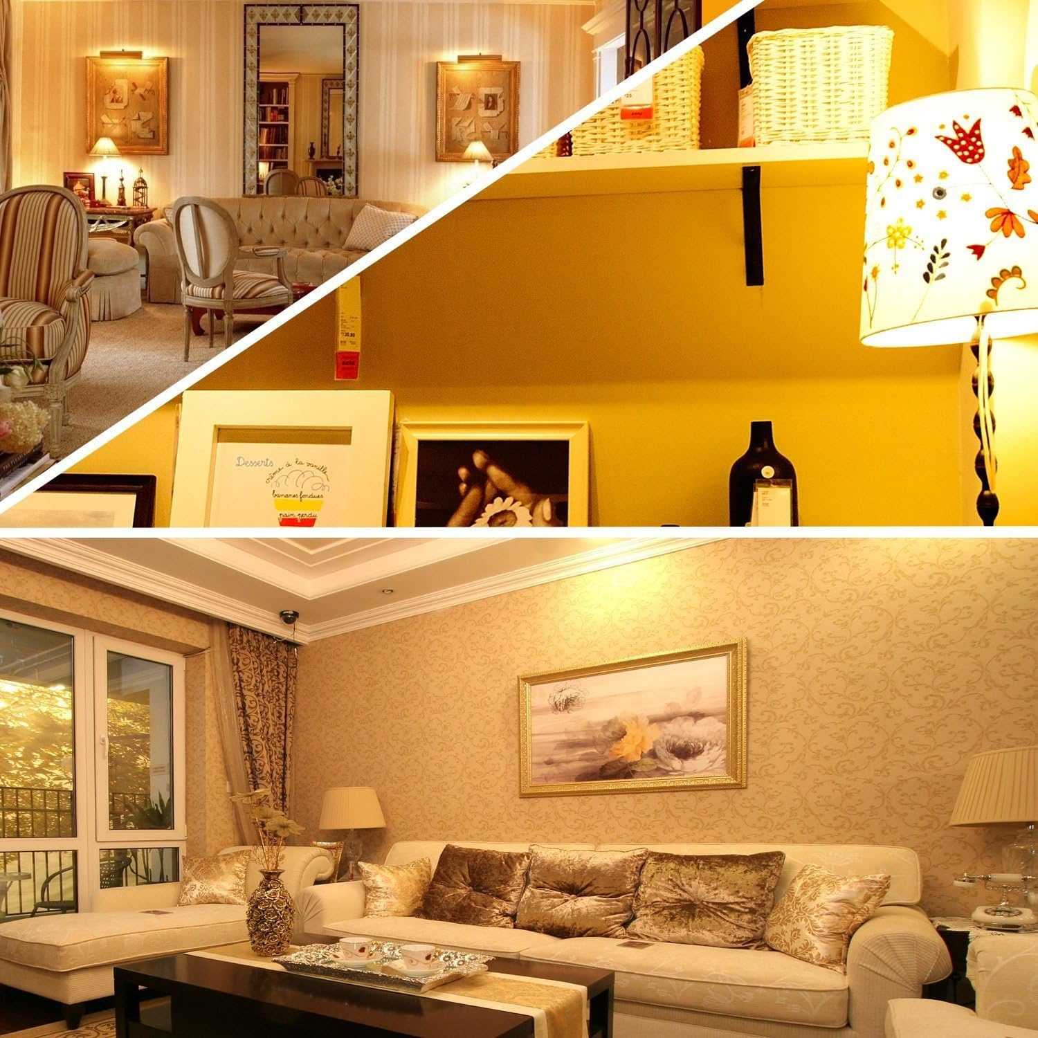 SAUGLAE Led Corn Bulbs 15W, 120W Incandescent Bulbs Equivalent, 3000K Warm White, 1700Lm, B22 Bayonet Cap Led Light Bulbs, Non-Dimmable, Pack of 4 image number 4