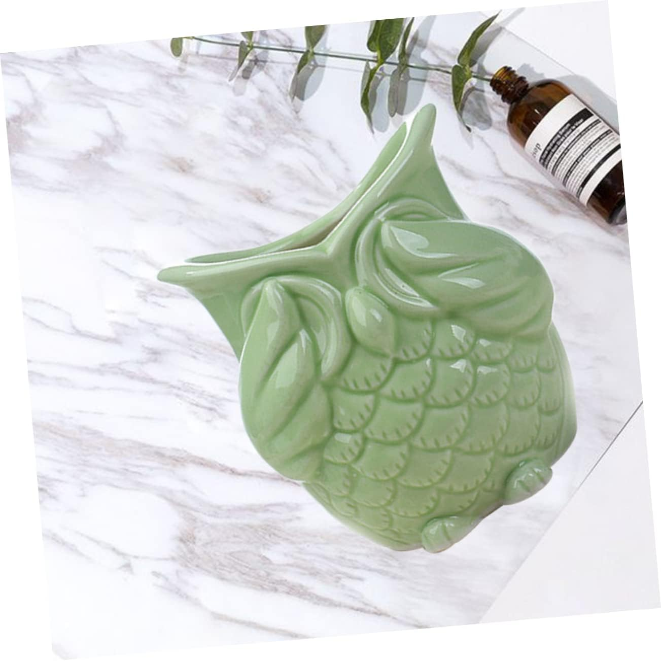 Owl Design Ceramic Succulent Pot Plant Container for Home Gardening Creative Novelty Flower Pots Indoor image number 1