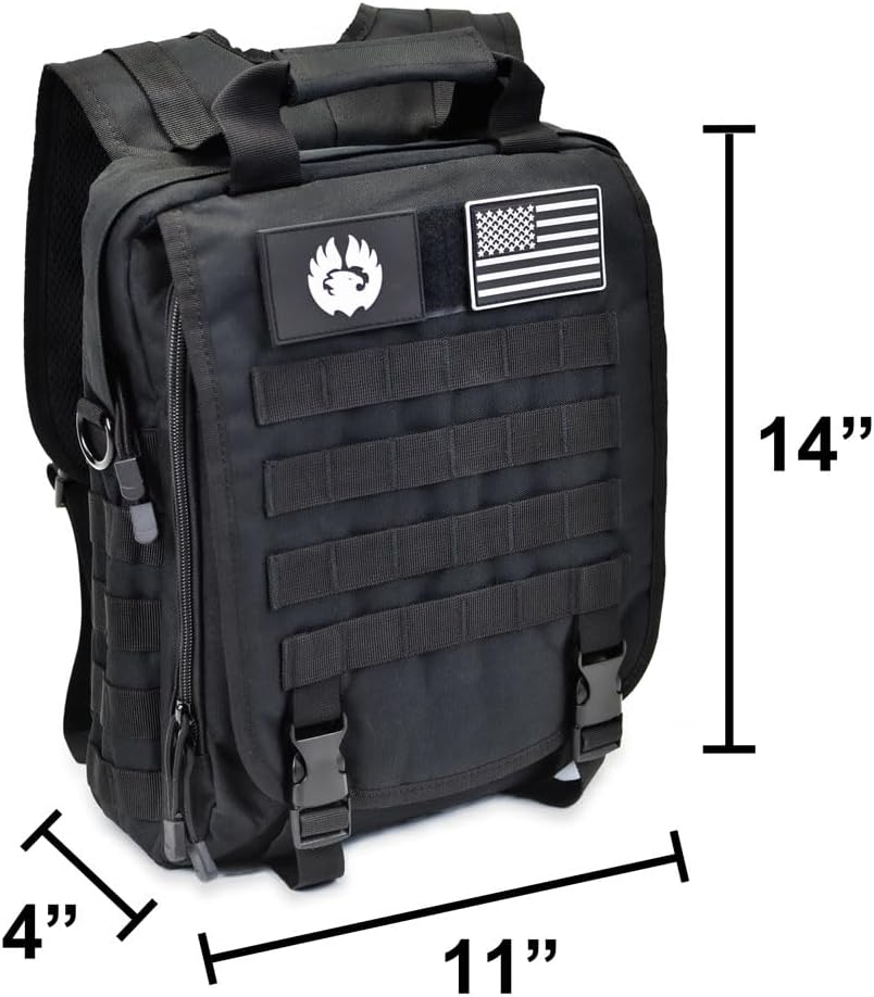 TORCH MOLLE Rucksack Urban Commuter Backpack for Hiking Cycling EDC Gear V2 - Desert image number 3