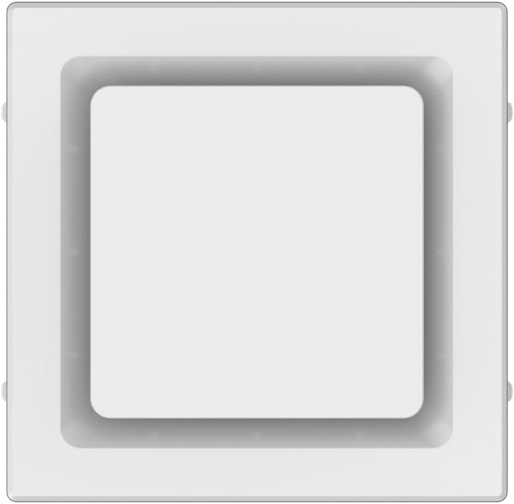 Modura Allair Classic 10" 250Mm Square Ceiling Mount Duct Exhaust Fan Bathroom image number 1