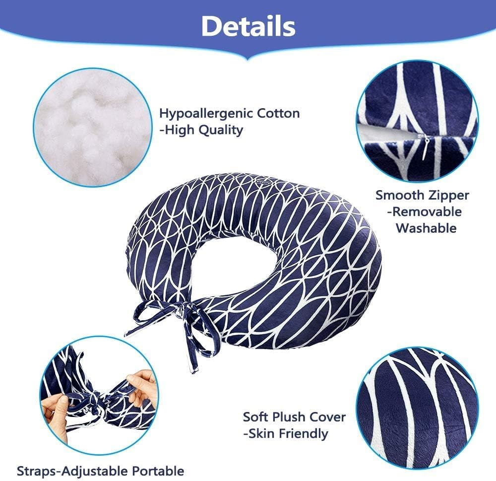 BBL Pillow after Surgery for Sleeping Booty Butt Pillows BBL Chair Bed Brazilian Butt Lift Recovery Post Surgery Sitting Driving Donut Pillow Foam Seat Support Cushion image number 4